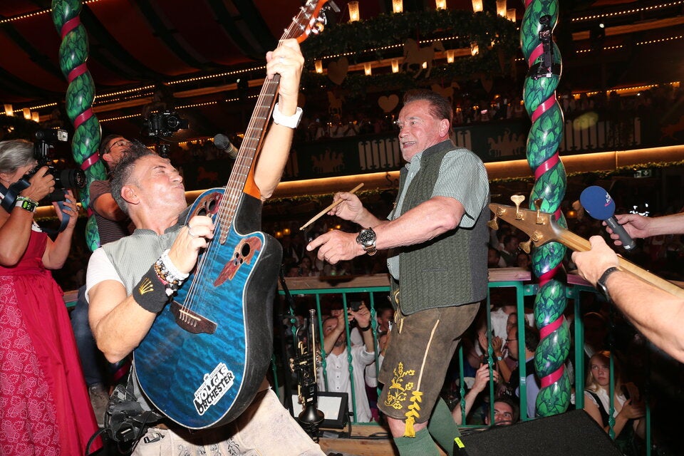 Von Arnie bis Ötzi - eine Wiesn voller Stars