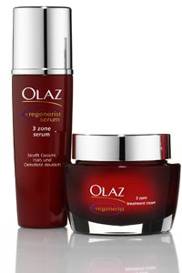 Olaz Regenerist 3 Zone Serum und Cream