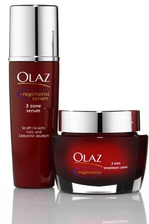 Olaz Regenerist 3 Zone Serum und Treatment Cream