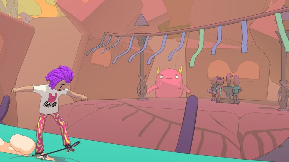 Gameplay-Premiere: Die VOID Riders sind gelandet - im ersten DLC von OlliOlli World