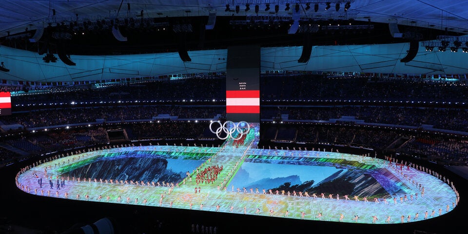 Olympia Eröffnung Österreich