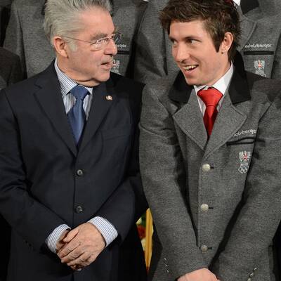 Unsere Olympia-Stars beim Bundespräsidenten