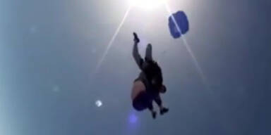 Fallschirmsprung wird Albtraum f&uuml;r 80-J&auml;hrige