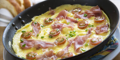 Schinken-Omelett