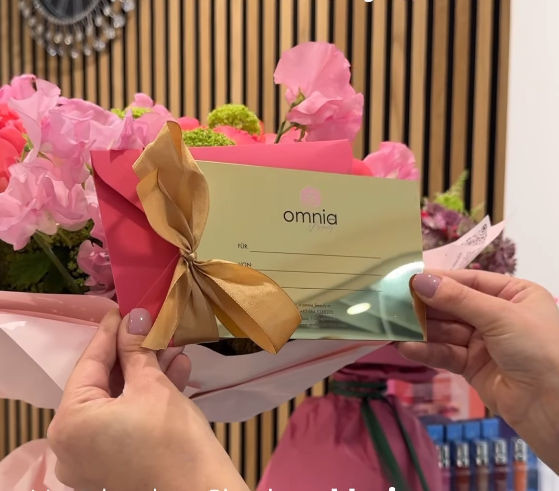 Geschenkgutschein von Omnia Beauty