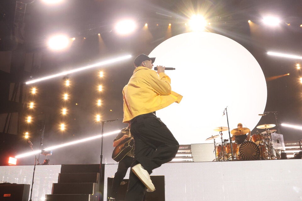 OneRepublic öffneten für 15.000 Fans ihr rot-weiß-rotes Herz