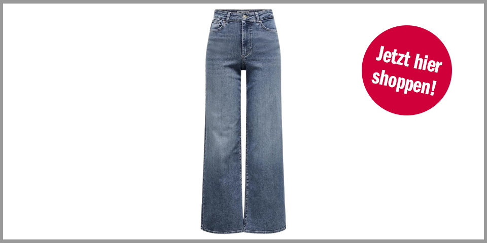 Only Wideleg Jeans mit hoher Taille – für 32,26 Euro bei Amazon*