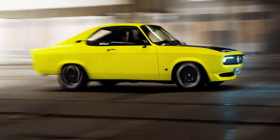 So cool ist Opels neuer Elektro-Manta