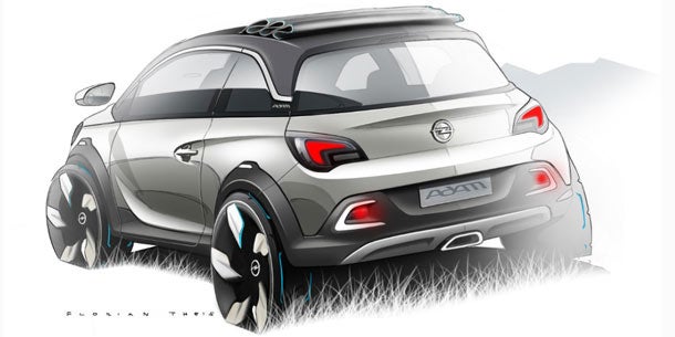 Opel zeigt den Adam Rocks Concept