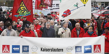 Opelaner kämpfen mit Protesten gegen Einschnitte