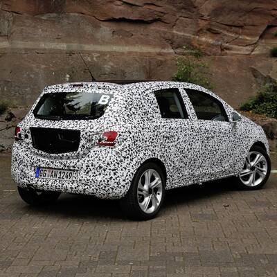 Opel Corsa E Erlkönig