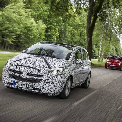 Opel Corsa E Erlkönig