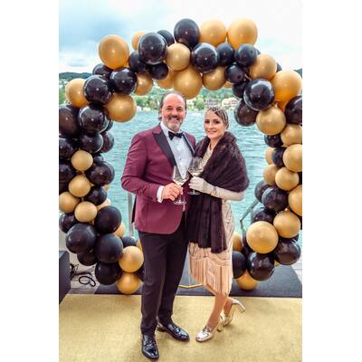 Zahnarzt Andreas Inthal mit seiner Christin