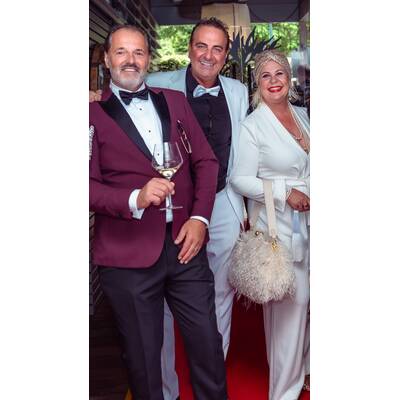 Zahnarzt Andreas Inthal mit seiner Christin