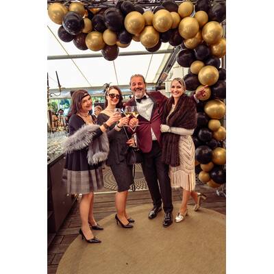 Zahnarzt Andreas Inthal mit seiner Christin