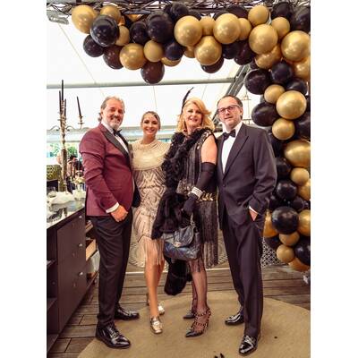 Zahnarzt Andreas Inthal mit seiner Christin