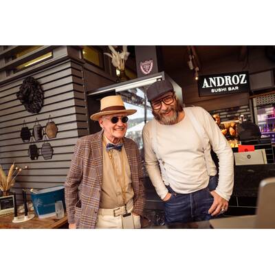 Zahnarzt Andreas Inthal mit seiner Christin