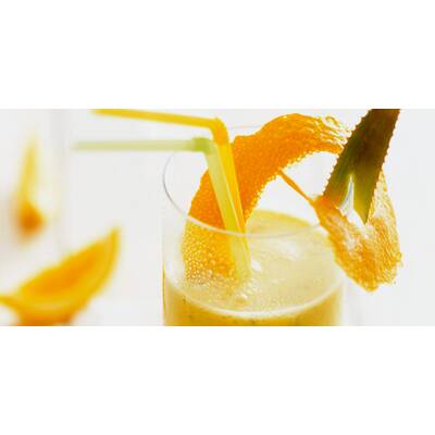 Mandarine-Ingwer-Saft