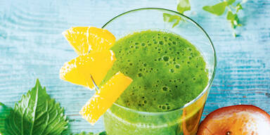 Orangen-Salat-Smoothie