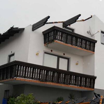 Orkan fegt übers Waldviertel.