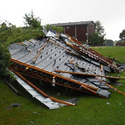 Orkan fegt übers Waldviertel.