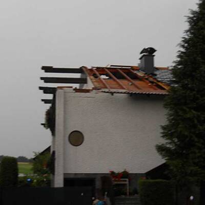 Orkan fegt übers Waldviertel.