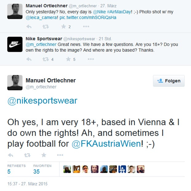 Austria-Ausrüster kennt Ortlechner nicht