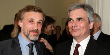 Oscar-Empfang für Waltz, Haneke und Berger in Wien