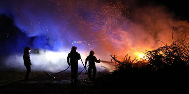 OSTERFEUER IN S&Uuml;D&Ouml;STERREICH