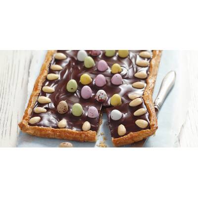 Käsekuchen mit Marzipankarotten