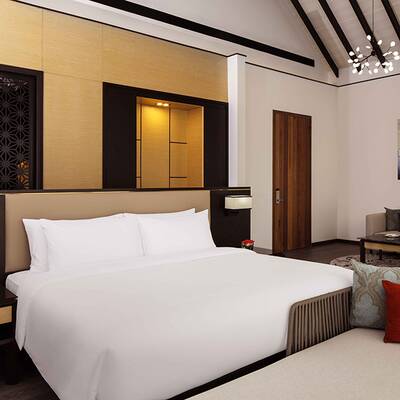 Presidential Water Villa Bad