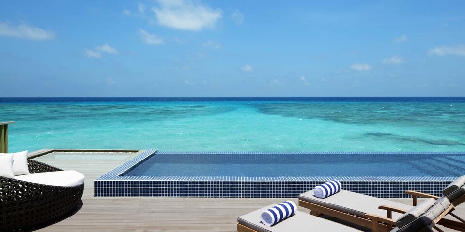 Overwater Villa Outdoor Deck Pool
