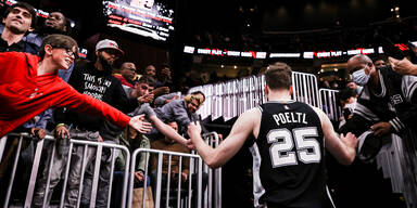 P&ouml;ltl-"Dreier" bei Spurs-Sieg in Atlanta