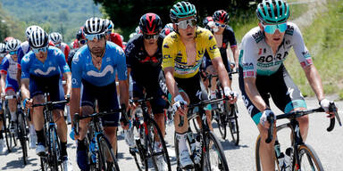 Radprofi Lukas P&ouml;stlberger bei der Dauphine-Rundfahrt