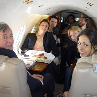 Ruby Rubacuori: Lugners Opernballgast landet in Wien-Schwechat