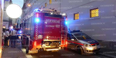 Brand-Alarm in Wiener City