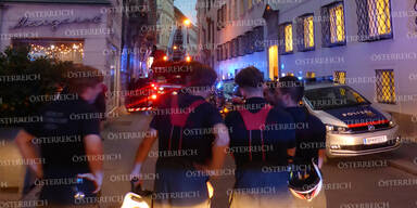 Brand-Alarm in Wiener City