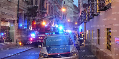 Brand-Alarm in Wiener City