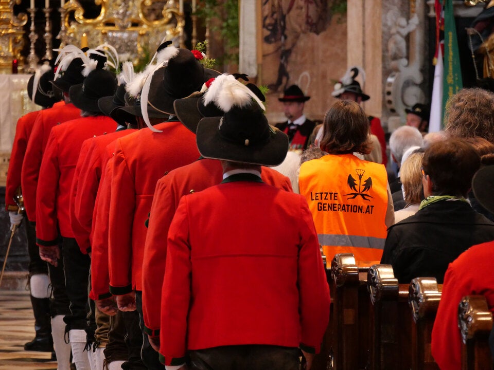 Klima-Kleber Gottesdienst