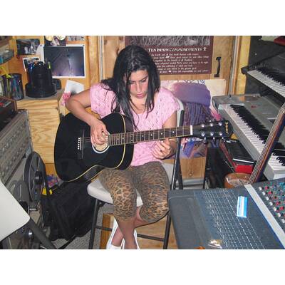 Amy Winehouse hinter den Kulissen