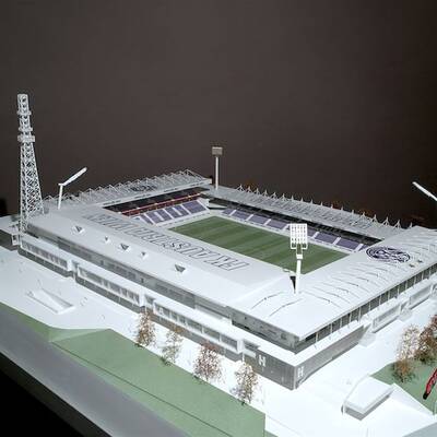 Das Stadion soll 2018 fertig sein 