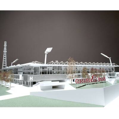 Das Stadion soll 2018 fertig sein 