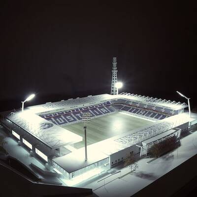 Das Stadion soll 2018 fertig sein 