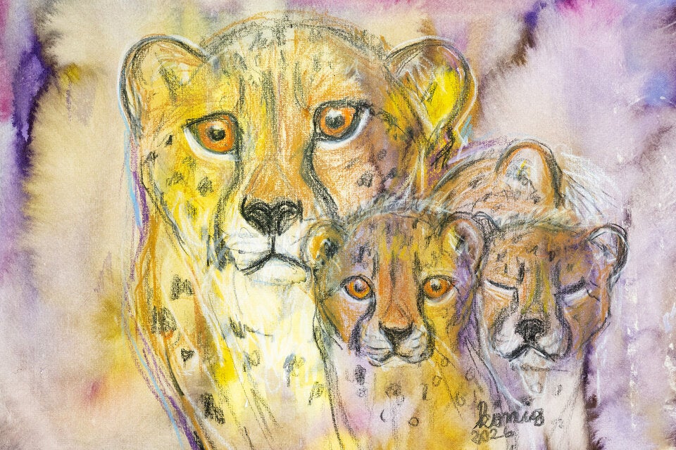 Margit König macht aus Tierbeobachtungen eindrucksvolle Kunst