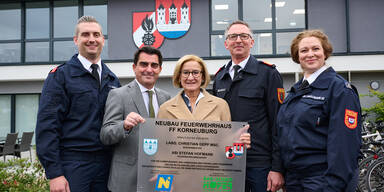 Neue Feuerwehrzentrale: 160 Jahre FF Korneuburg