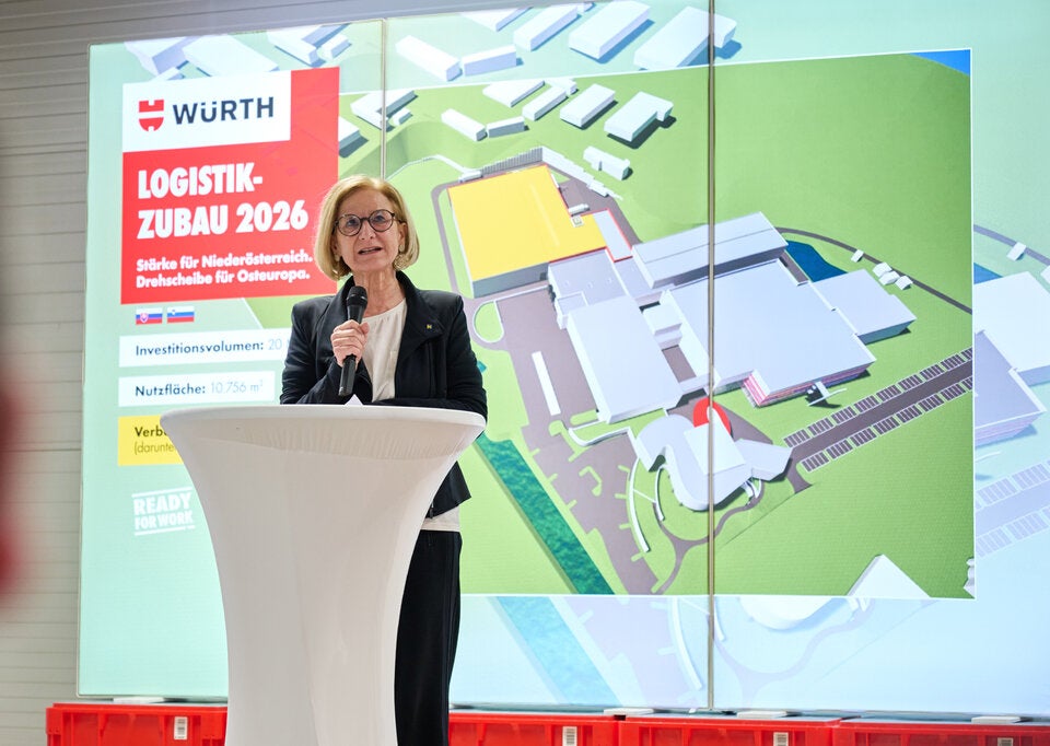 Spatenstich mit Ansage: Würth baut riesiges Logistik-Zentrum in NÖ