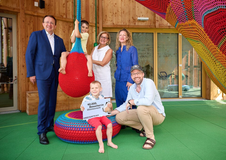 KinderKunstLabor begeistert mit 40.000 Gästen in nur einem Jahr