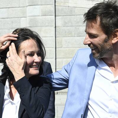 Eva Glawischnig mit Ehemann Volker Piesczek