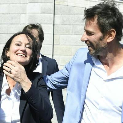 Eva Glawischnig mit Ehemann Volker Piesczek