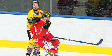 Capitals gegen Bozen ICE Play-off Rafael Rotter Check
